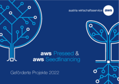 Dieses Booklet informiert über die 2022 von der Austria Wirtschaftsservice geförderten Peseed und Seedfinancing Projekte